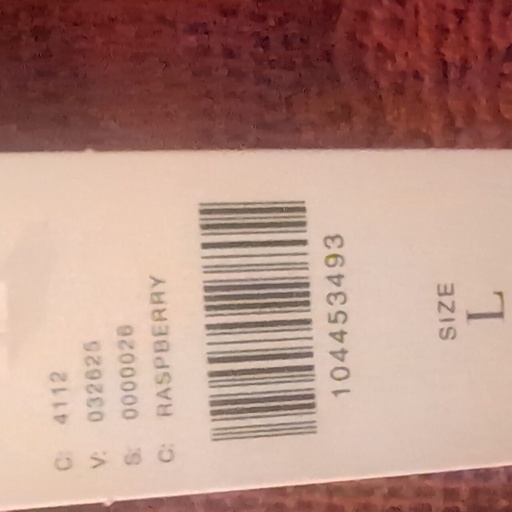 Anthropologie En Elly Velvet Scallop Top In Raspberry (New w/Tags) - Picture 8 of 8